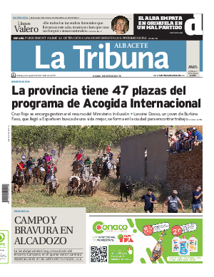 Portada La Tribuna de Albacete