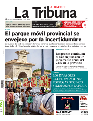 Portada La Tribuna de Albacete