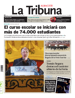 Portada La Tribuna de Albacete