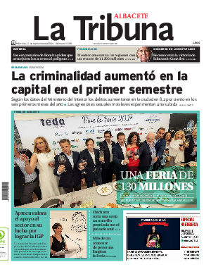 Portada La Tribuna de Albacete