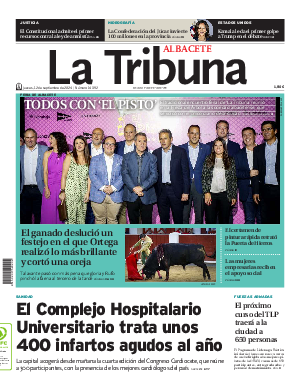 Portada La Tribuna de Albacete