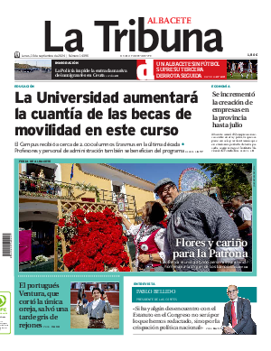 Portada La Tribuna de Albacete