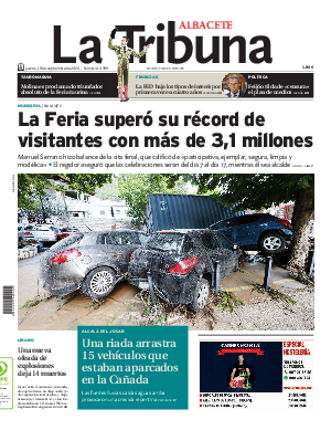 Portada La Tribuna de Albacete