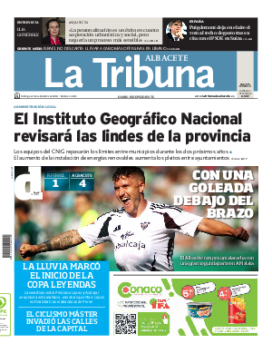 Portada La Tribuna de Albacete