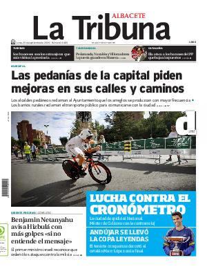 Portada La Tribuna de Albacete