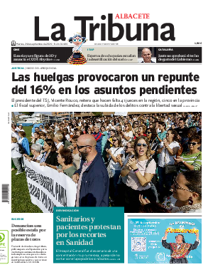 Portada La Tribuna de Albacete