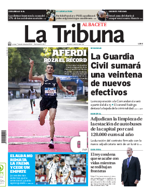 Portada La Tribuna de Albacete