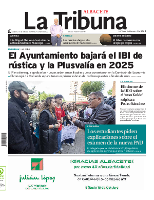 Portada La Tribuna de Albacete