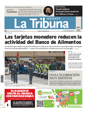 Portada La Tribuna de Albacete