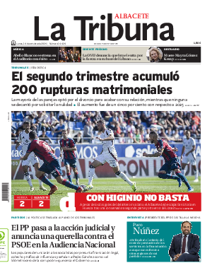 Portada La Tribuna de Albacete