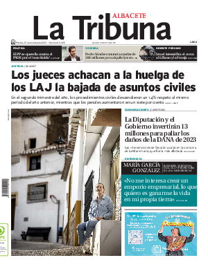 Portada La Tribuna de Albacete