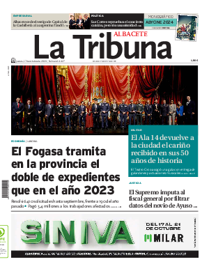 Portada La Tribuna de Albacete