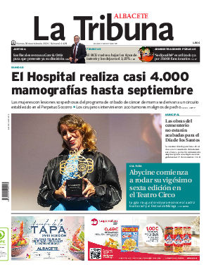 Portada La Tribuna de Albacete