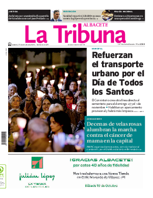 Portada La Tribuna de Albacete