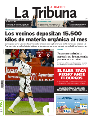 Portada La Tribuna de Albacete