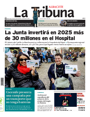 Portada La Tribuna de Albacete