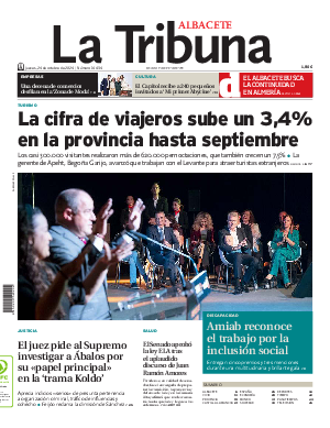 Portada La Tribuna de Albacete