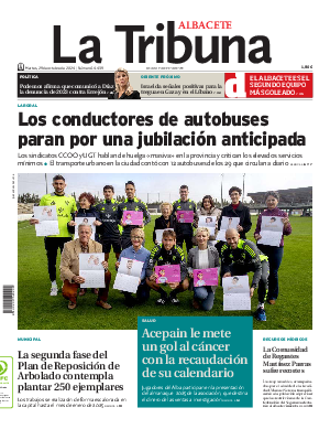 Portada La Tribuna de Albacete