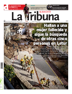 Portada La Tribuna de Albacete