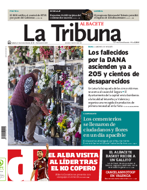 Portada La Tribuna de Albacete