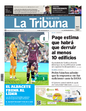 Portada La Tribuna de Albacete