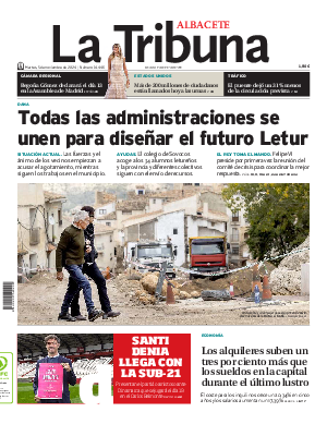 Portada La Tribuna de Albacete