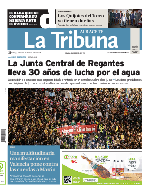 Portada La Tribuna de Albacete