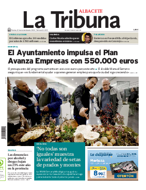 Portada La Tribuna de Albacete