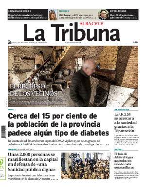 Portada La Tribuna de Albacete