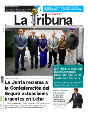 Portada La Tribuna de Albacete