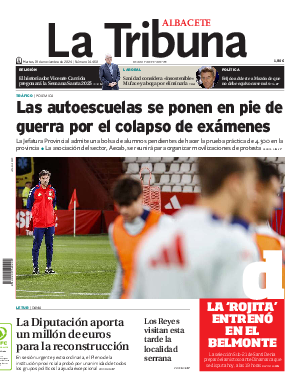 Portada La Tribuna de Albacete