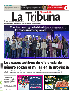 Portada La Tribuna de Albacete