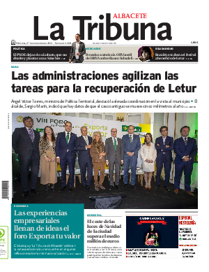 Portada La Tribuna de Albacete