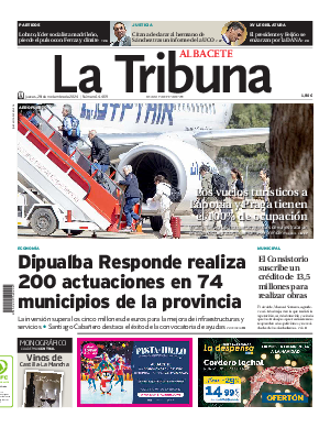 Portada La Tribuna de Albacete