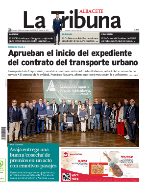 Portada La Tribuna de Albacete