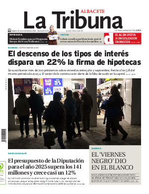 Portada La Tribuna de Albacete