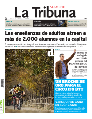 Portada La Tribuna de Albacete