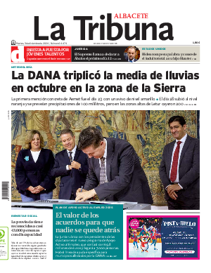 Portada La Tribuna de Albacete