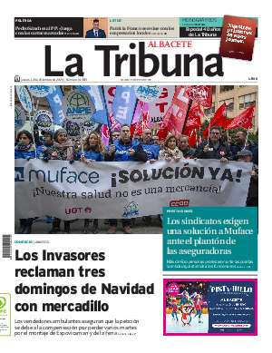 Portada La Tribuna de Albacete