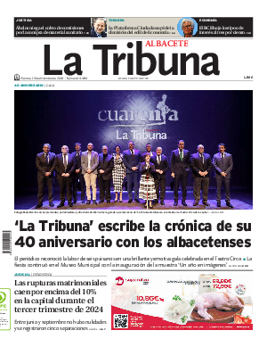 Portada La Tribuna de Albacete