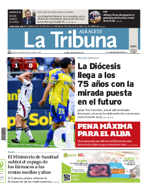 Portada La Tribuna de Albacete