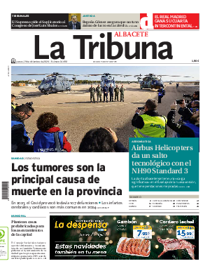 Portada La Tribuna de Albacete