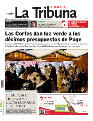 Portada La Tribuna de Albacete