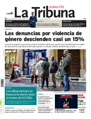 Portada La Tribuna de Albacete