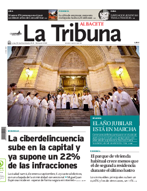 Portada La Tribuna de Albacete