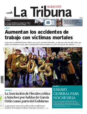 Portada La Tribuna de Albacete