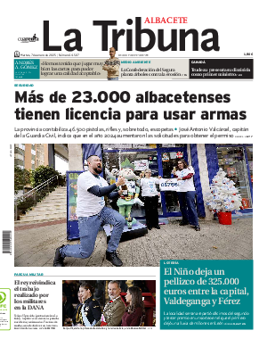 Portada La Tribuna de Albacete