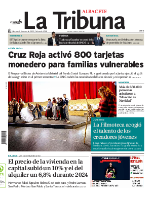 Portada La Tribuna de Albacete