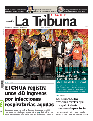 Portada La Tribuna de Albacete