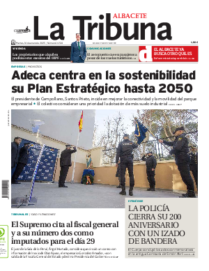 Portada La Tribuna de Albacete